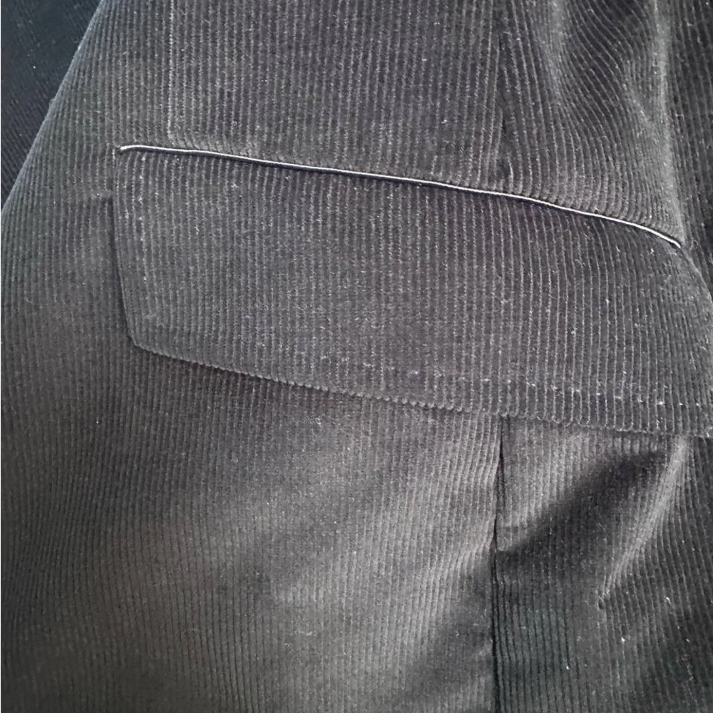 Gucci Single-Breasted Velvet Blazer sport coat 48R